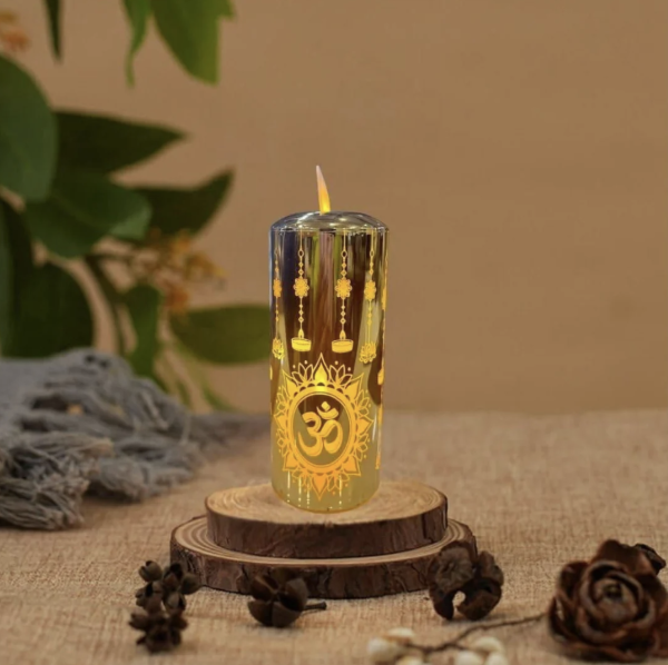 Realistic Moving Flame LED Candle (Diwali Special)